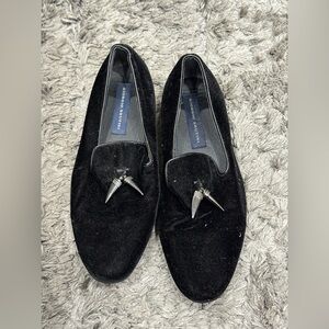 Giorgio Brutini Black Velvet Loafers